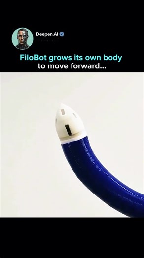 AI. Tech. The next evolution. on Instagram: "FiloBot is a vine inspired robot developed by the Italian Institute of Technology that moves by 3D printing its own hollow body instead of using wheels or legs. By growing forward and anchoring itself into gaps and crevices, it can navigate unstable terrain, narrow tunnels, and disaster zones where traditional robots fail. Discover more for daily breakthroughs at the intersection of technology and AI.�IG ➕ @deepen.ai �Unlock your FREE 100+ Prompt Anat