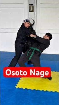 How to perform an Osoto Nage? #martialarts #nage #throw #ninja #ninjutsu #bujinkan #budo