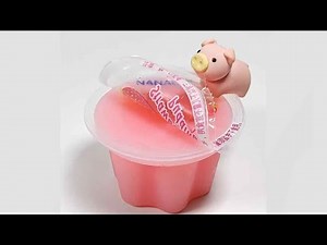 😋hungry Piggy's Menu Today: 🐷🍴 Applesauce Bread # Mukbang # Stopmotion # Pig