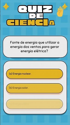 Science Quiz - Renewable and Non-Renewable Energy with Questions and Answers #quiz #science #enem