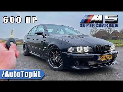 600HP BMW M5 E39 SUPERCHARGED | REVIEW on AUTOBAHN [NO SPEED LIMIT] by AutoTopNL
