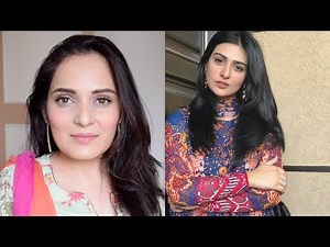 Simple Eid Makeup Tutorial | Sara Khan Pakistani Actress Natural Makeup Look