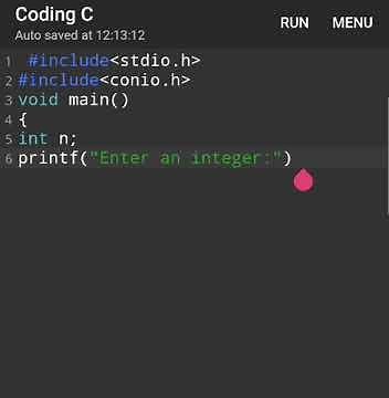 Write a C program to print an integer (Entered by the user)