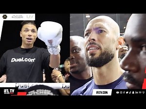 'YOU ARE F**** SCARED..' - ANDREW TATE CLASHES WITH CHASE DEMOOR AT MISFITS WORKOUT / TATE v DEMOOR