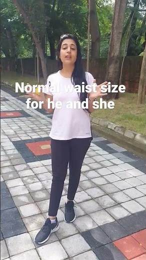 What is normal waist size for males 🤔 and females