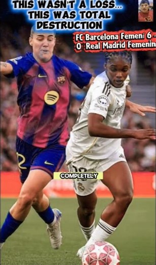Barcelona Femení 6 – 0 Real Madrid Femenino