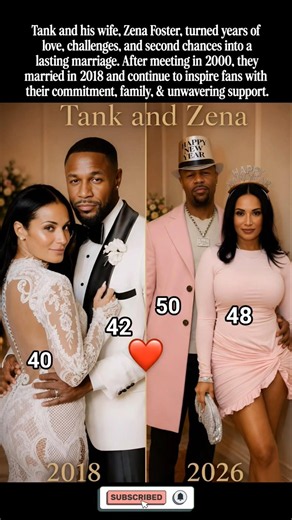 Tank and Zena Foster turned years of love into lasting marriage
