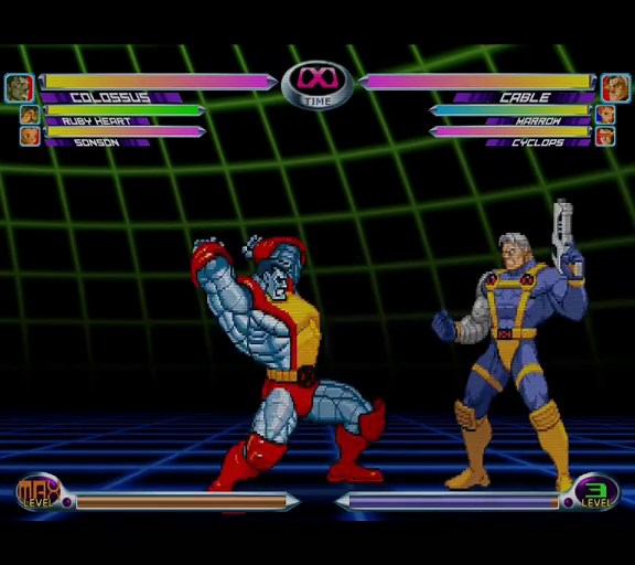 Colossus All Hyper Combo in Marvel vs Capcom 2