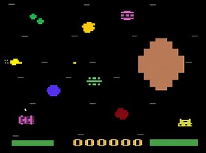 Asteroids Attack - 2019 batari Basic Game