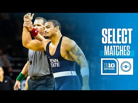 Select Matches: Rutgers at Penn State | Big Ten Wrestling | Feb. 12, 2024