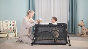 Watch 2 IN 1 Lightweight Portable Travel Crib for Baby on Amazon Live
