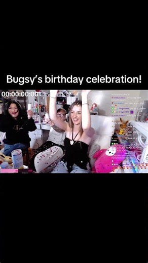 Happy birthday to meee 😚 #bugsy #funnyclip #smallstreamer #viral #birthday