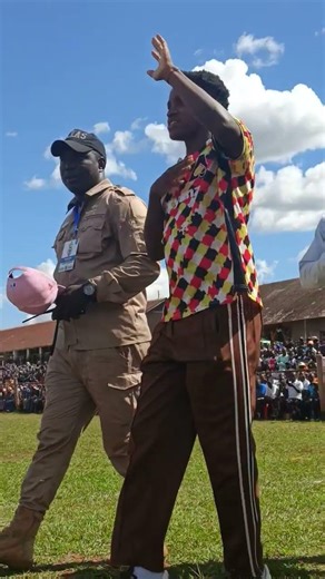 Allan Okello At home to support Lango Province today#CelebratingOurAncestry