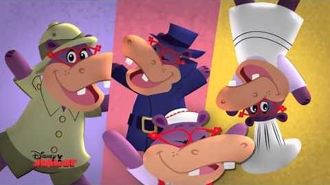 Dottoressa Peluche - Hallie Hippo Hour Theme Song - Music Video