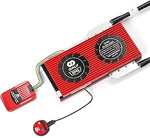 DALY BMS 1A Parallel Packs Equalization Module with Smart BMS 3S 12V 250A with UART RS485 CAN Bluetooth Dongle Parameters Real Time Monitoring for Rated 3.7V Lithium Battery and Shipping Boats