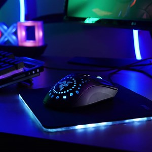 12K views · 22 reactions | LED Mousepad DIY Thanks for watching! Please be aware that this video is for entertainment purposes only and techniques shown should not be attempted at home! | Creative Panda | Facebook