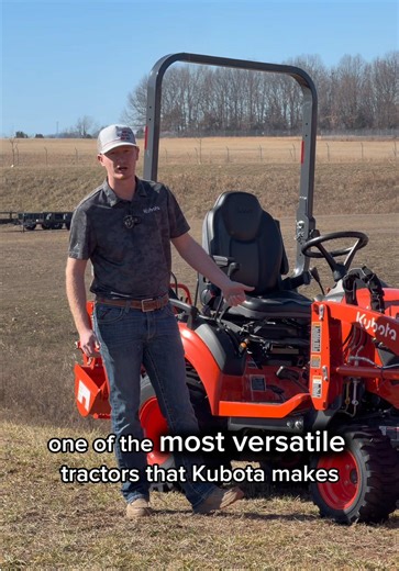 Looking for a tractor that can do it all? 🚜 Check out the Kubota BX23S! From snow attachments and mower decks to backhoes and box blades, this compact machine is small but mighty. #kubota #bx23s #tractorlife #farmequipment #versatiletractor
