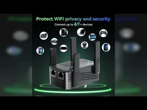 Review: 2026 Best WiFi Extender Signal Booster, Internet Extender Covers Up to 13389 Sq.ft for...