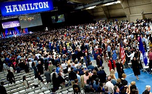 2.8K views · 82 reactions | 2017 Commencement ceremony, including the handing out of each diploma. | Hamilton College | Facebook