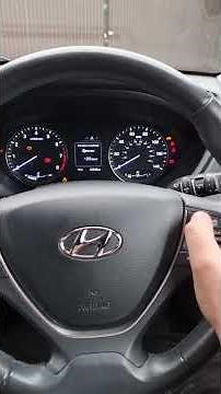 Hyundai i20 service reset