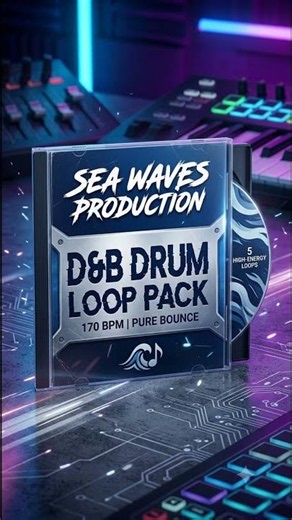 High-Energy Drum & Bass vibes | Drum Loop pack #shorts