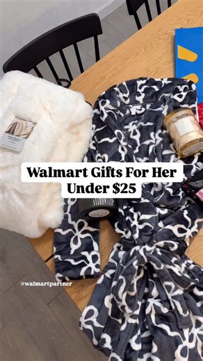 2.3K views · 4 comments | Psst… gifting season just got easier! I found the cutest gifts under $25 on @walmart that your mom, mother-in-law or any special lady will LOVE! Soft blankets, cozy PJs, dreamy, candles, cute slippers, and the comfiest robes ever!✨ #walmartpartner #walmart #walmartshopping #walmart #walmartfashion | Thewalmartchick | Facebook