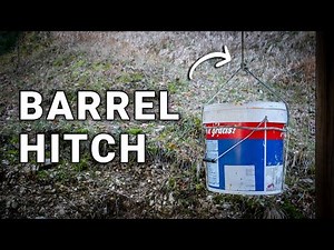 How to Tie a Barrel Hitch (For Lifting Buckets)