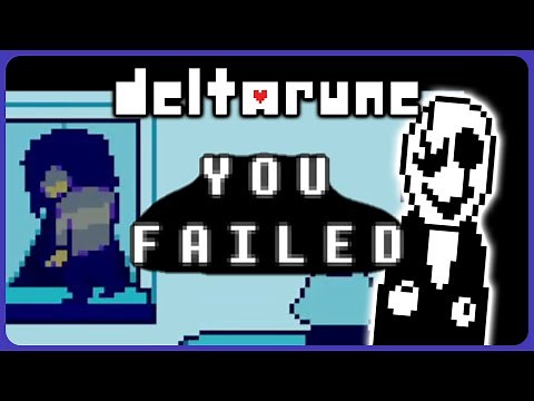 INSANE Secret Gaster PlayStation credits - Deltarune Chapter 4
