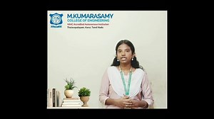 P. Subiksha, a student from the Department of Computer Science & Business Systems, 2020-2024 batch, is honoured as the Best Outgoing Student. She proudly highlights her accomplishments and expresses heartfelt gratitude towards her peers and teachers for their guidance and support throughout her academic journey. #MKCE #MKCEkarur #BestOutgoingStudent #AcademicExcellence #StudentAchievements #Gratitude #CSBS #ProudMoment #PeerSupport #TeacherGuidance #SuccessStory #StudentLife #ClassOf2024 | M.Kum