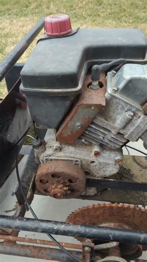 I picked up a go cart project from a friend. go-kart #gocart