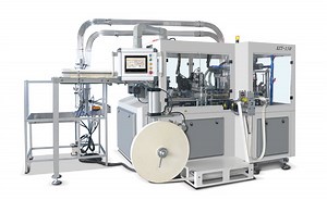 [Hot Item] 2460L*1620W*1780h Automatic New Smart Carton Box Making Paper Cup Machine