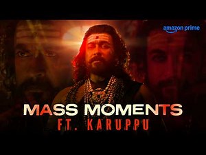Iconic Mass Moments Of Karuppu 🔥 | Suriya, RJ Balaji, Trisha Krishnan | Prime Video India
