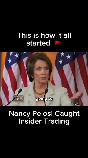 Is Nancy Pelosi Guilty? #insidertrading #nancypelosi #america