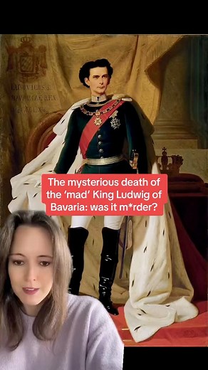 The mysterious death of king Ludwig of Bavaria: was it m*rder? #history #kingludwig #bavaria #historyfacts | History with Amy