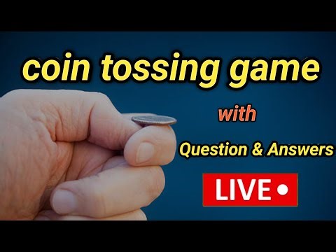 Coin Tossing Game with Questions & Answers 🌙 | Night Live Fun Show