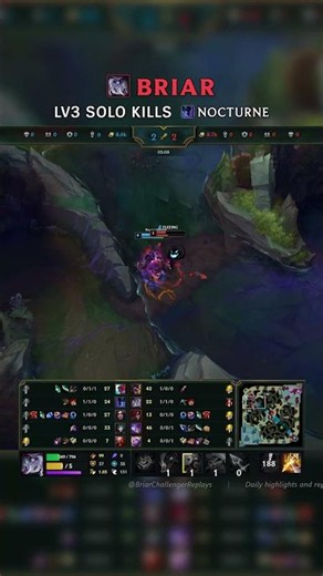 Briar LV3 SOLO KILLS Nocturne | VN Master Patch 26.15 #shorts