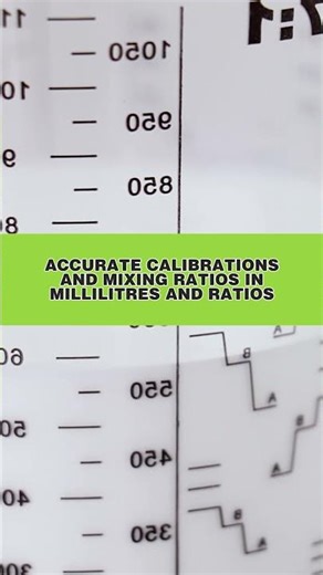 Achieve perfect paint and lacquer mixes every time with Haydn® Paint Measuring Cups!