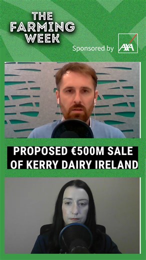 7K views | Kerry Group confirms proposed €500m sale of Kerry Dairy Ireland ️ Catch up on the latest in Irish agriculture with The Farming Week podcast, brought to you by AXA Ireland Listen & Follow wherever you get your podcasts. | Agriland.ie | Facebook
