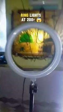 Ring Light at 200₹ only💝 💝💝Itna sasta mil gaya ring Light #ringlight