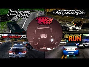 Police Chase Evolution in NFS Games - 4kUHD