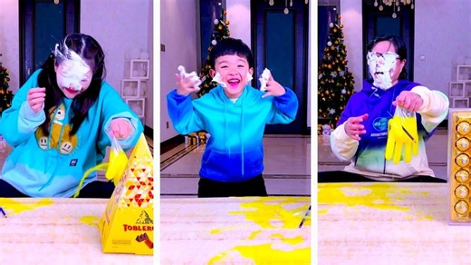 Family Games丨pencil In A Plastic Bag Challenge Fast And Accurate Hands Are Required! #partygames 🎉🎊👏💪 | Family Games Media