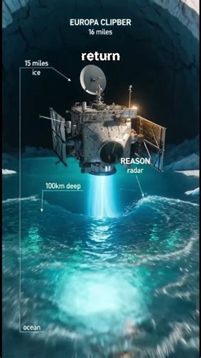 Europa Clipper Just Fired Radar Through a Planet — Here's What It Found #spacefactsdaily