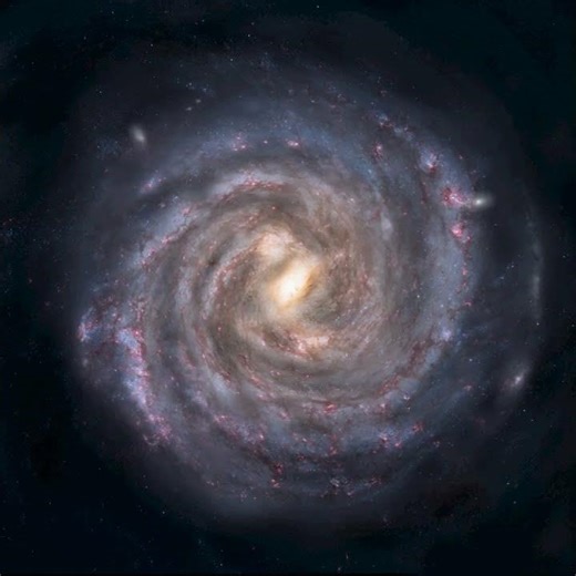 15 Sec Milky Way Galaxy Background | Space Stars Loop | Aesthetic Universe Video