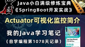 Actuator可视化监控简介【SpringBoot开发实战、Gradle】，李兴华原创Java教程