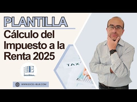 Income Tax calculation template for the year 2025 and 2024