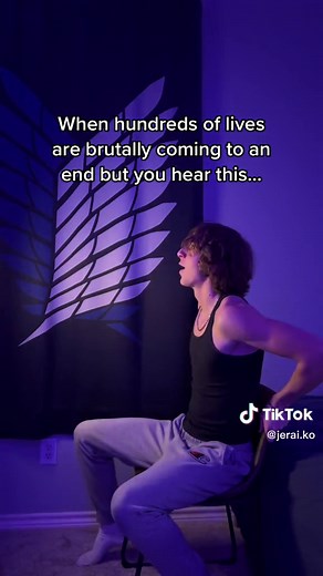 Barricades and Levi Ackerman in Attack on Titan