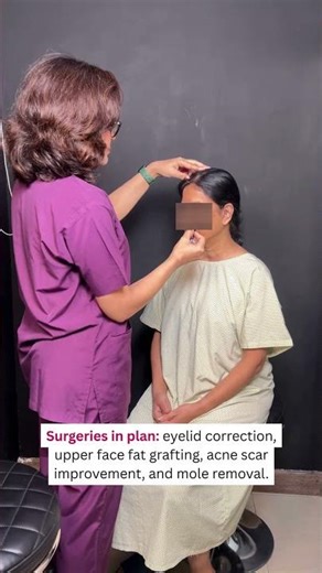 Full Face Correction in One Plan