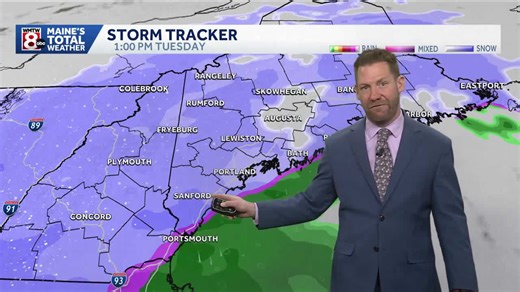 Tracking Tuesday's snowstorm