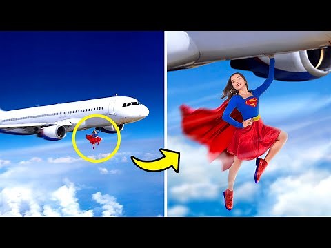 15 Ways to Sneak Superheroes on the Plane