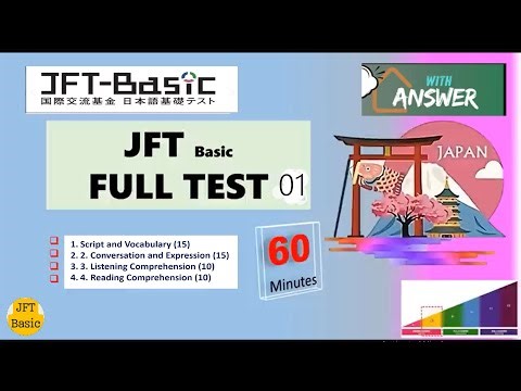 JFT Best A2 Full papers set 01 | Best jft A2 full test papers |JFT Basic A2 Full Test 2025